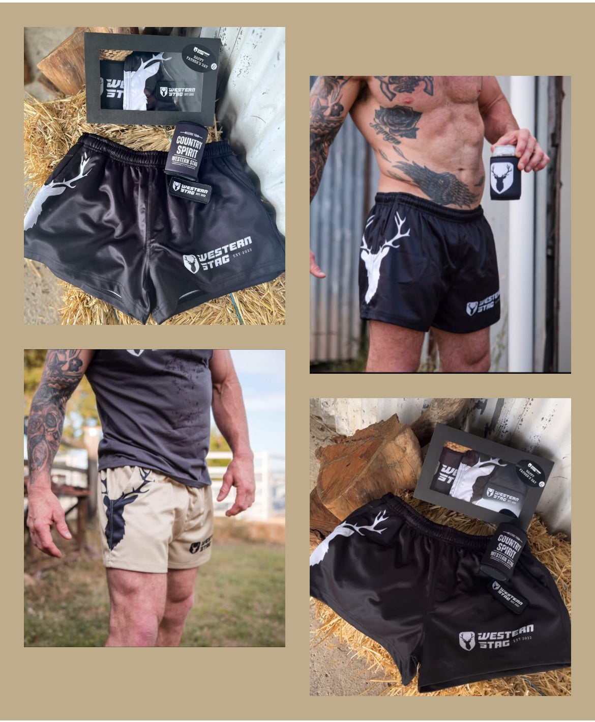 Footy shorts - gift pack