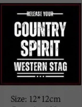 Release Your Country Spirit Sticker