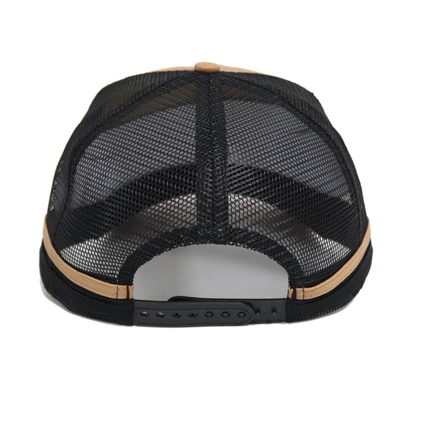 Premium Western Stag Trucker Hat - Tan