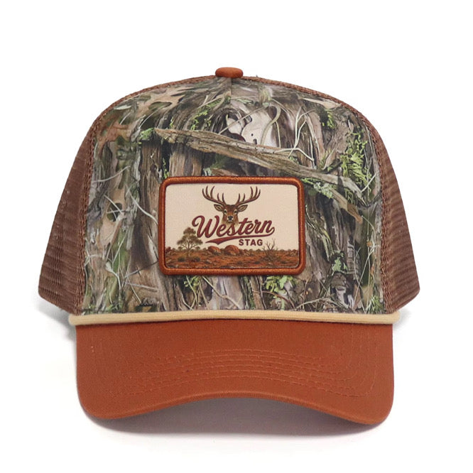 Western Stag Wild Trucker Cap