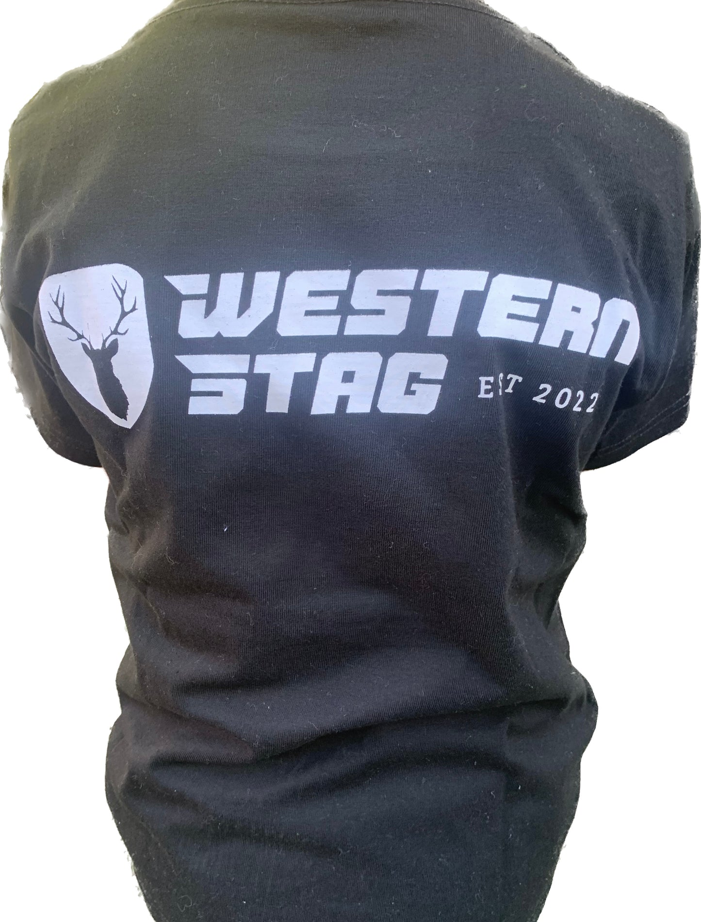Kids Western Stag black t-shirt