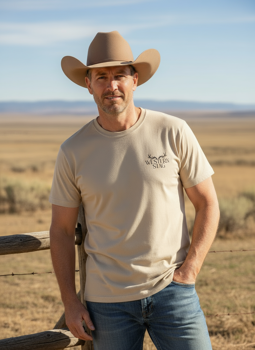 Western Stag Classic Country        T-Shirt - unisex