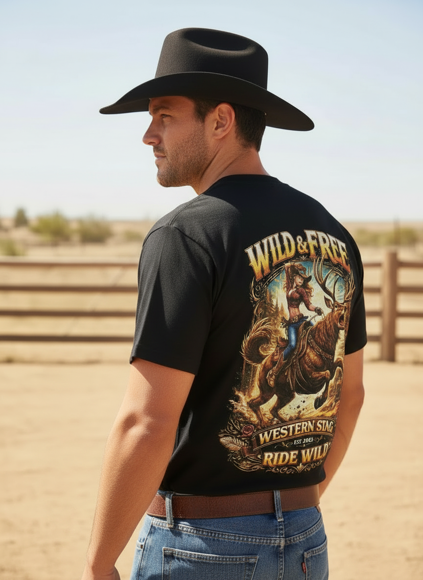 Ride Wild Graphic T-Shirt