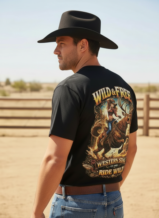 Ride Wild Graphic T-Shirt