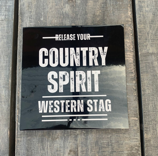 Release Your Country Spirit Sticker