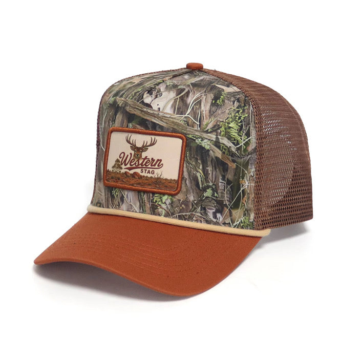 Western Stag Wild Trucker Cap