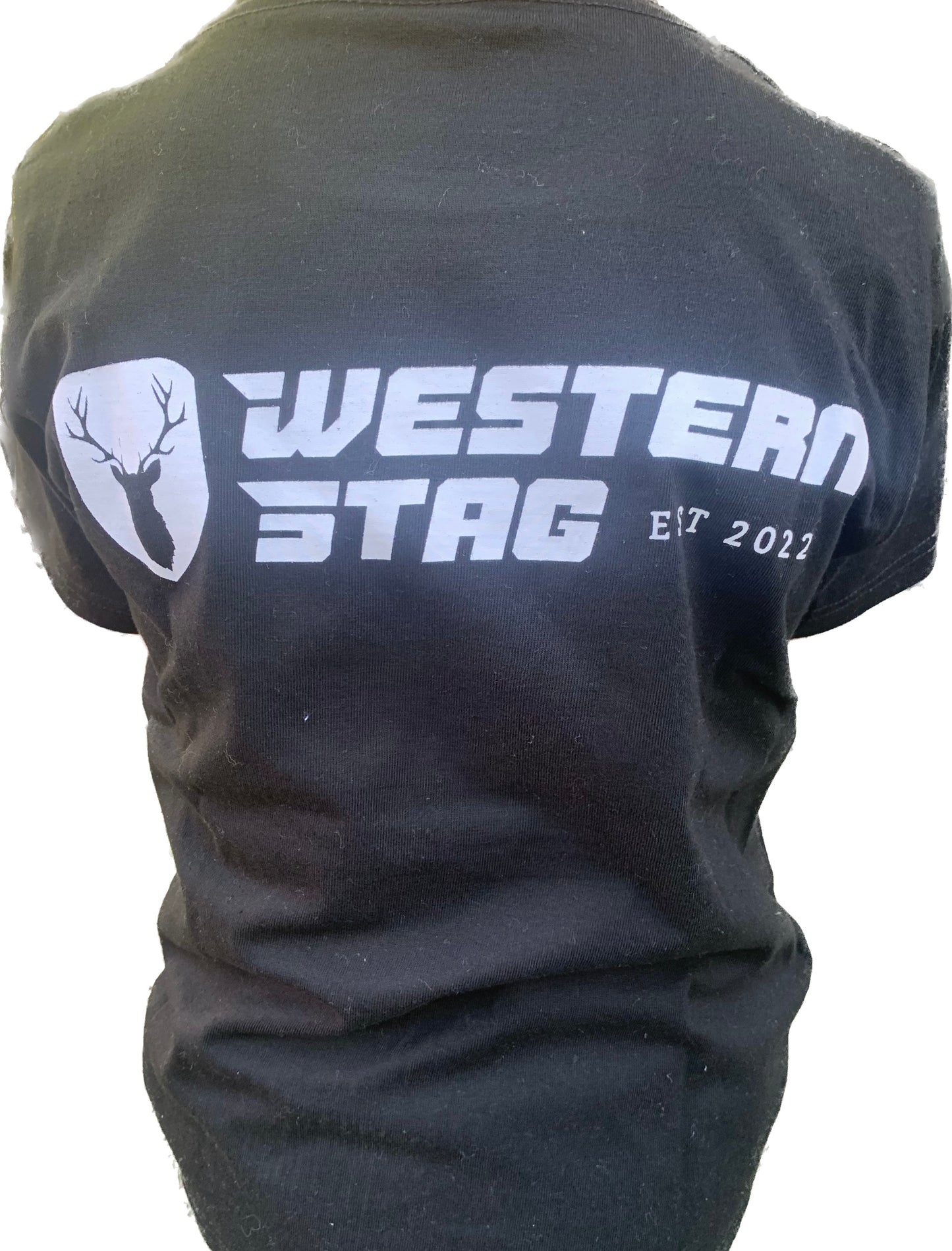 Kids Western Stag black t-shirt