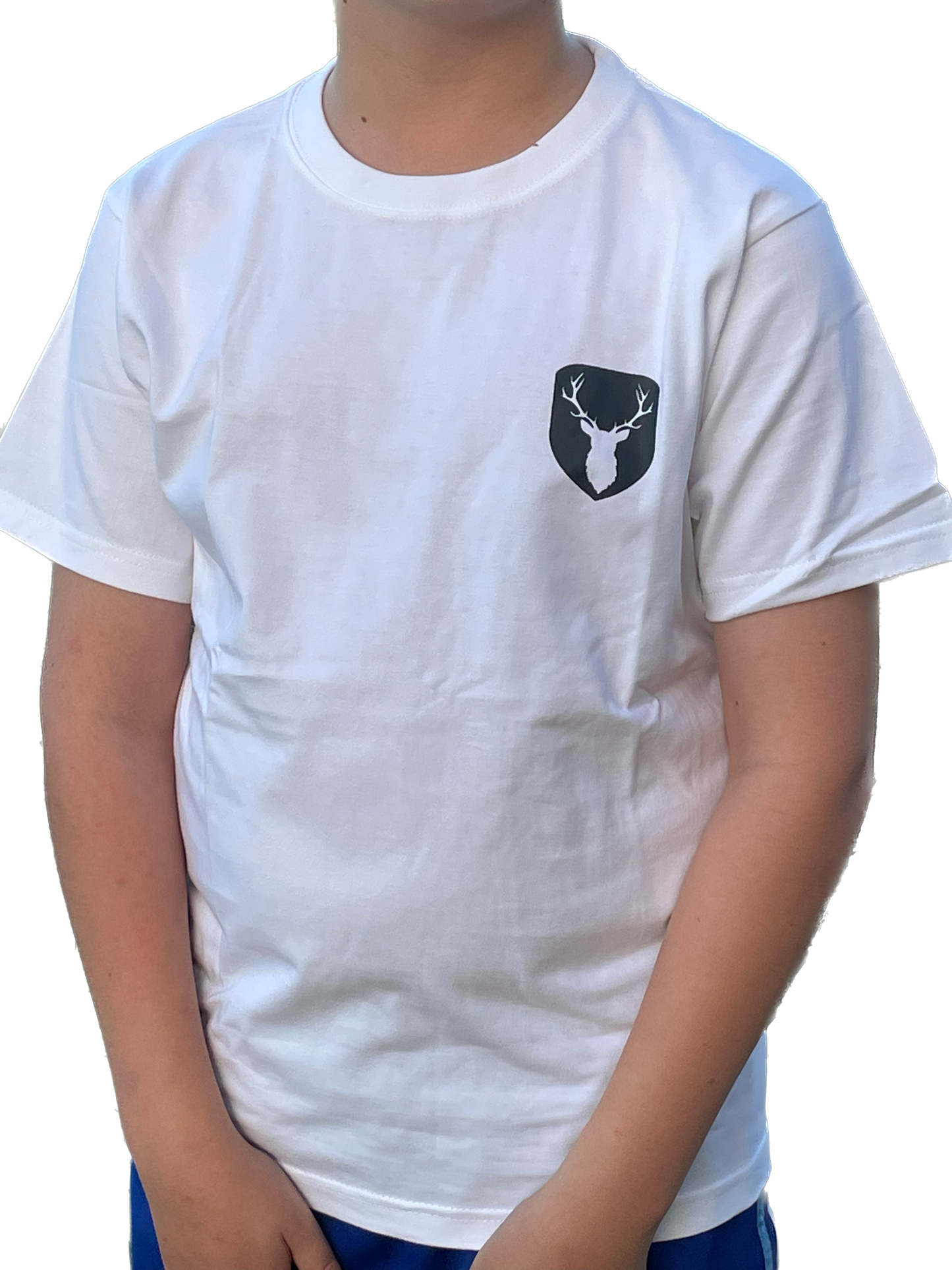 Kids Western Stag white t-shirt