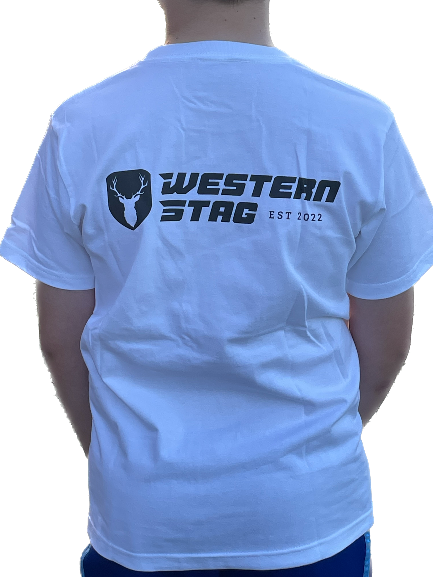 Kids Western Stag white t-shirt